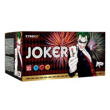 JOKER - kompaktní ohňostroj 90 ran / 20-25 mm